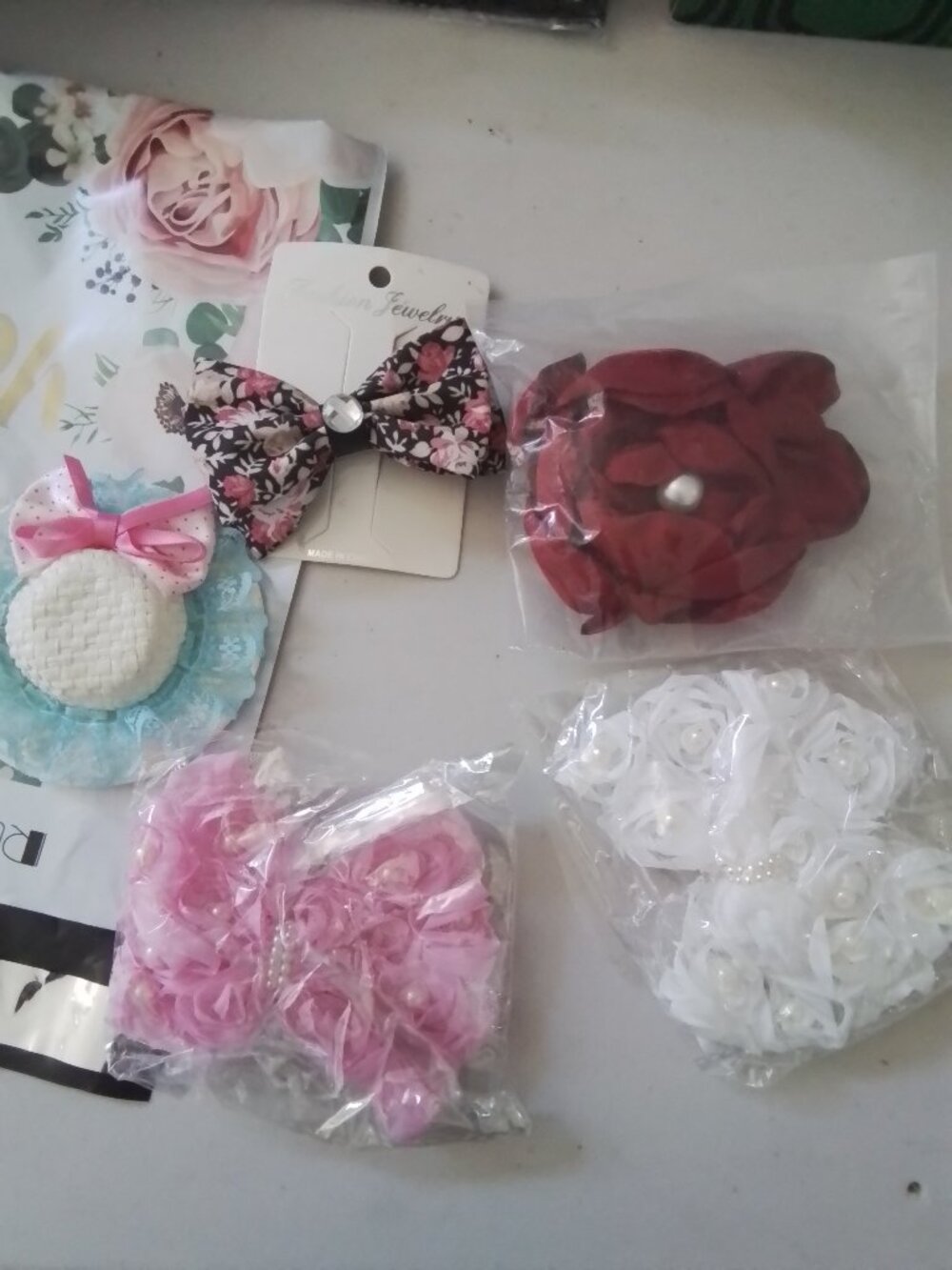 Lot of 5  Cute Hair Accessories New